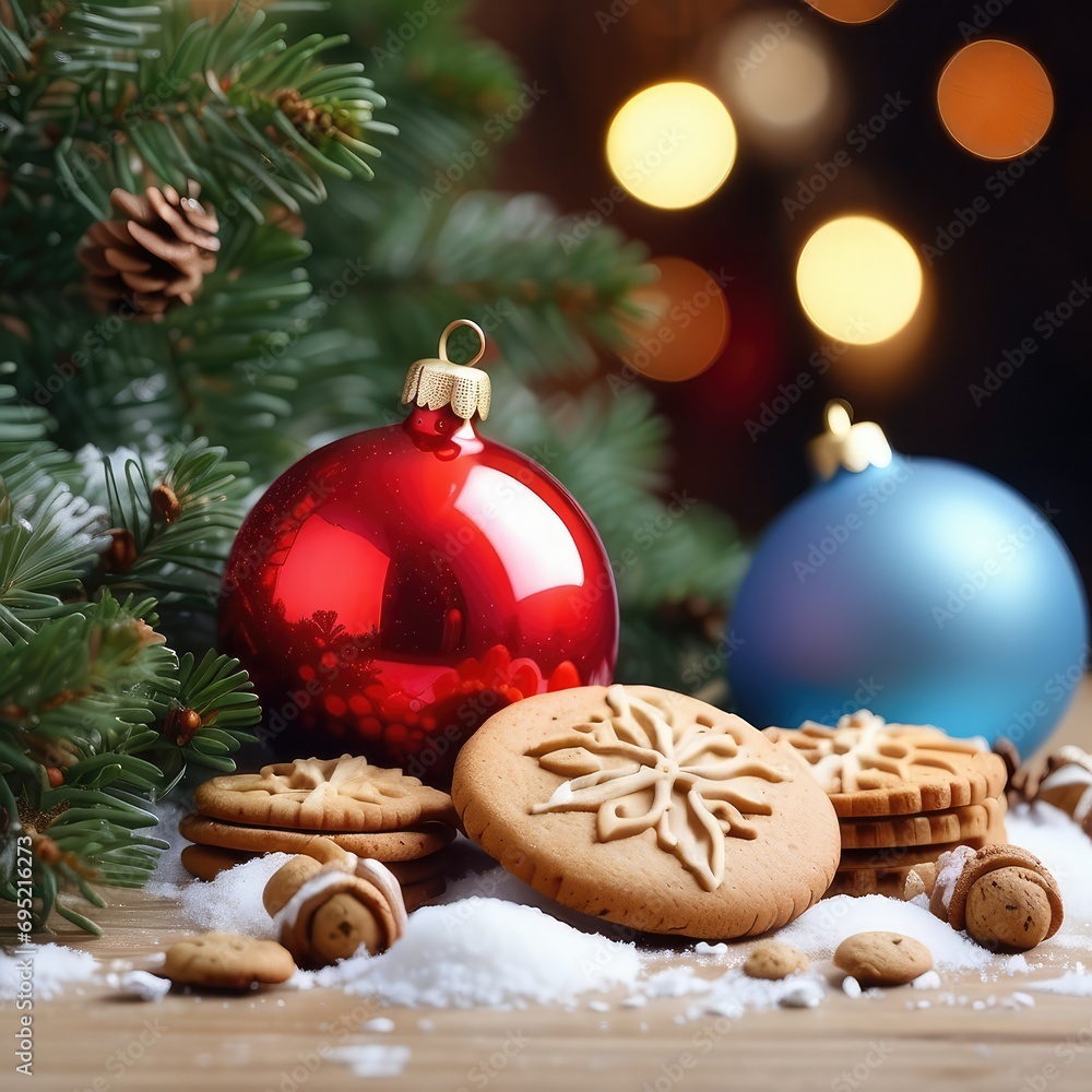 christmas cookies and christmas tree christmas cookies and christmas tree