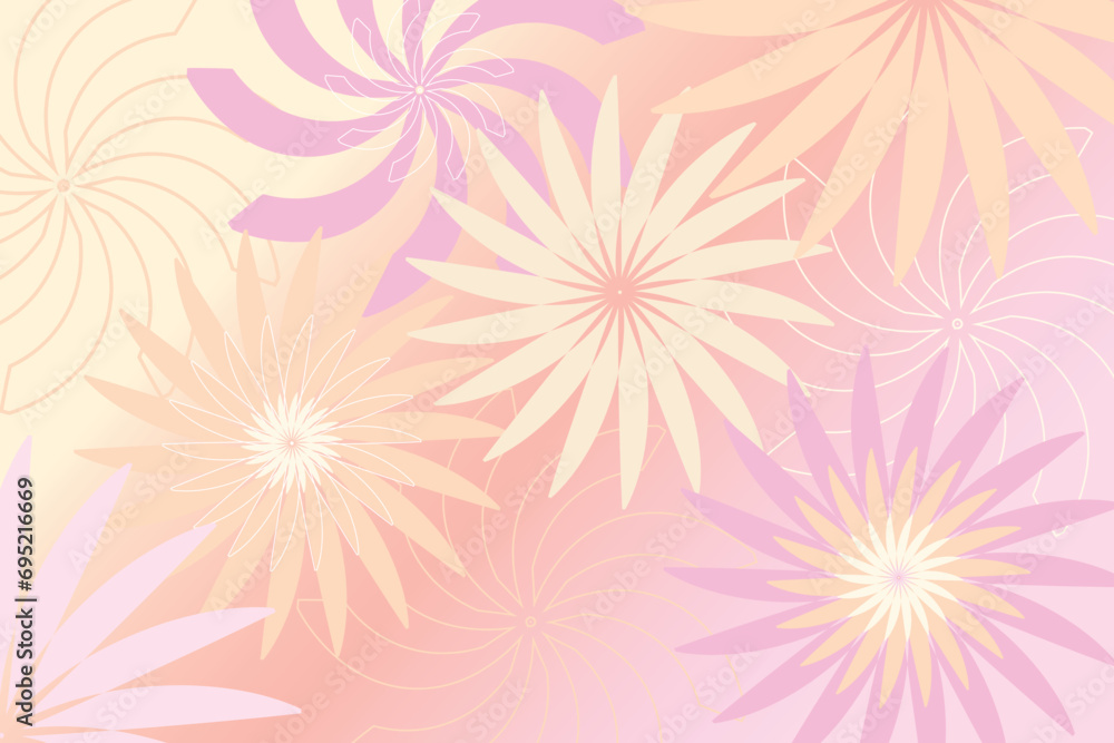 abstract floral background abstract floral background