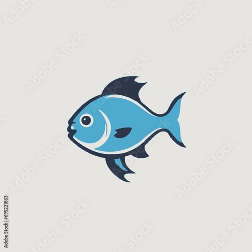 Fish Logo Design Very Cool Concept  © SAADATUL