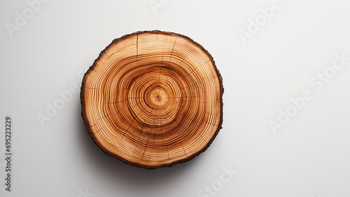 Fototapeta Naklejka Na Ścianę i Meble -  piece of wood shaped