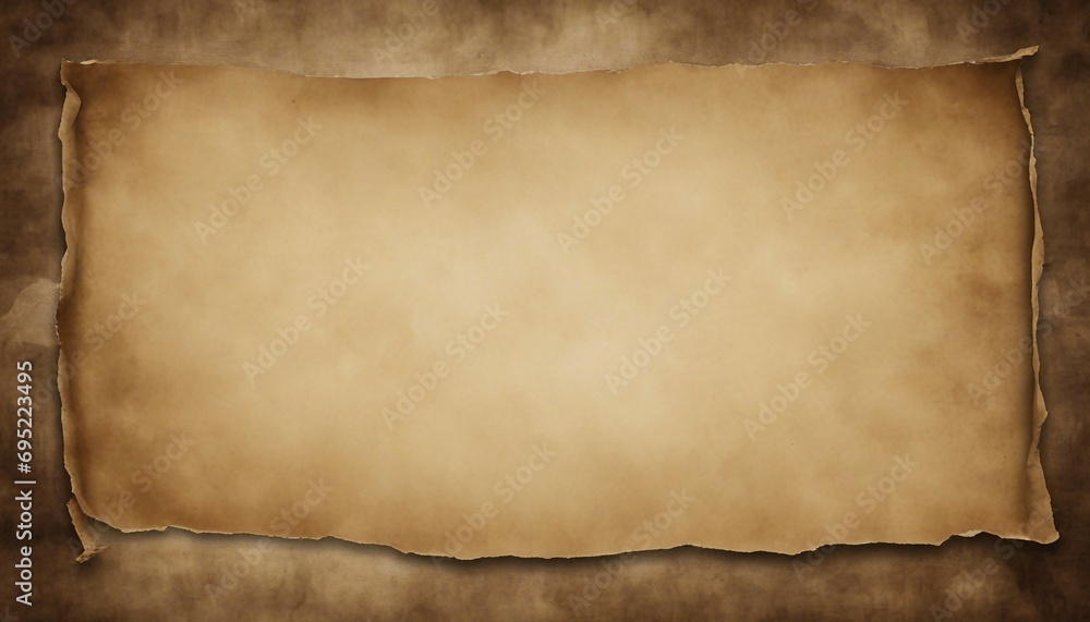 Old paper with torn edges on a brown background with space for text Old paper with torn edges on a brown background with space for text