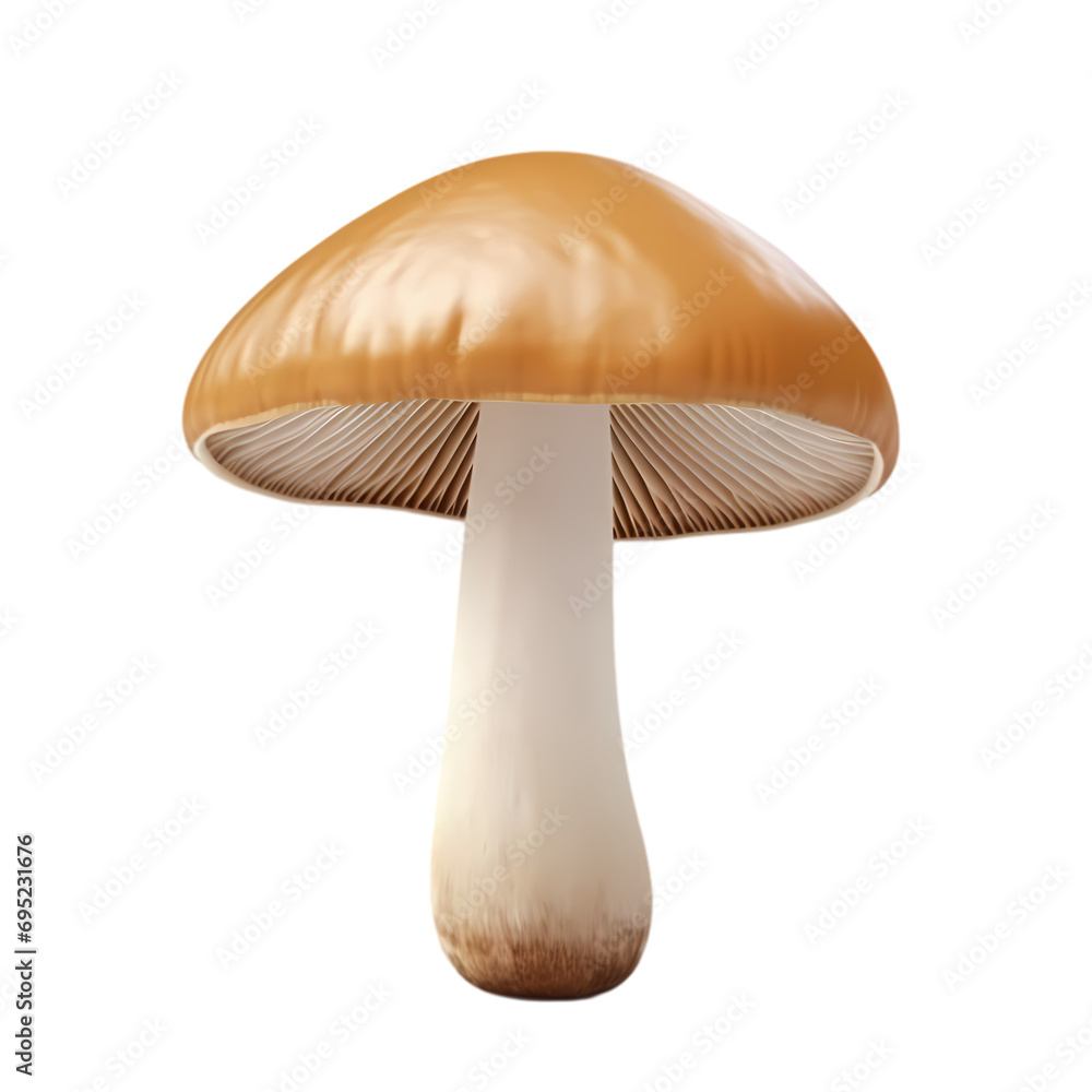 Mushroom isolated on transparent background Mushroom isolated on transparent background
