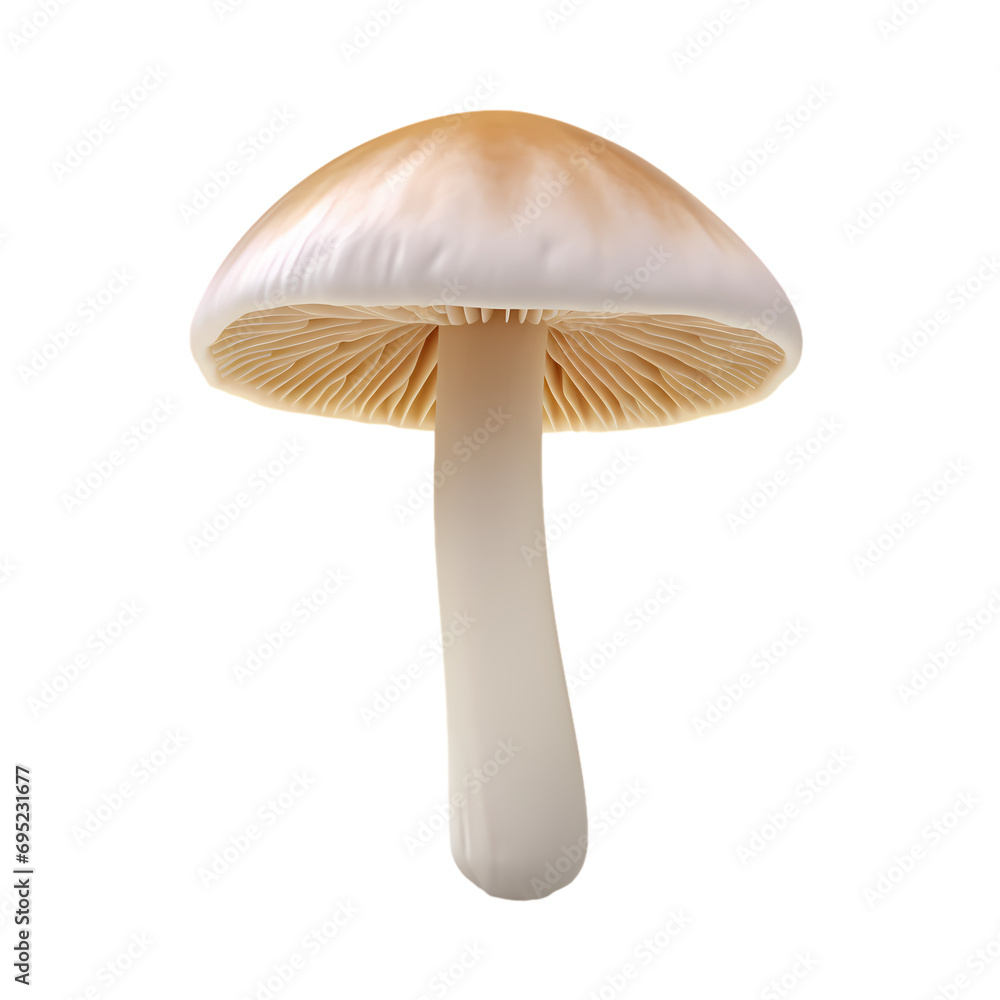 Mushroom isolated on transparent background Mushroom isolated on transparent background