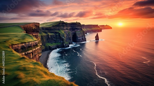 Cliff of Moher Ireland photo