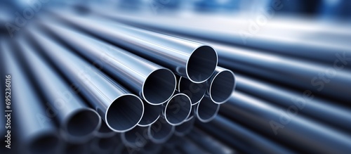 Metal and steel Pipes texture