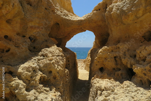 Algar Seco Rocks, Algarve photo