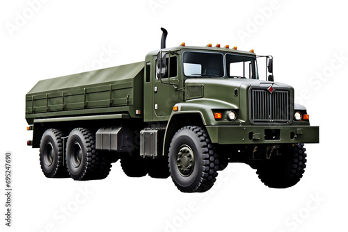 Camouflage Army Truck Clipart On Transparent Background