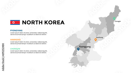 
Infographic maps for Asian countries elements design for presentation, can be used for presentation, workflow layout, diagram, annual report, web design. photo