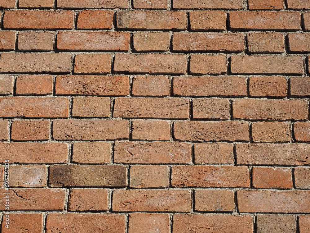 Obraz premium red brick wall background