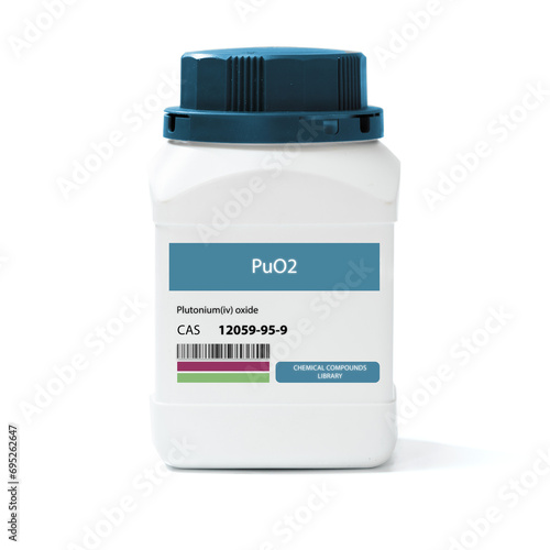PuO2 - Plutonium(IV) oxide.