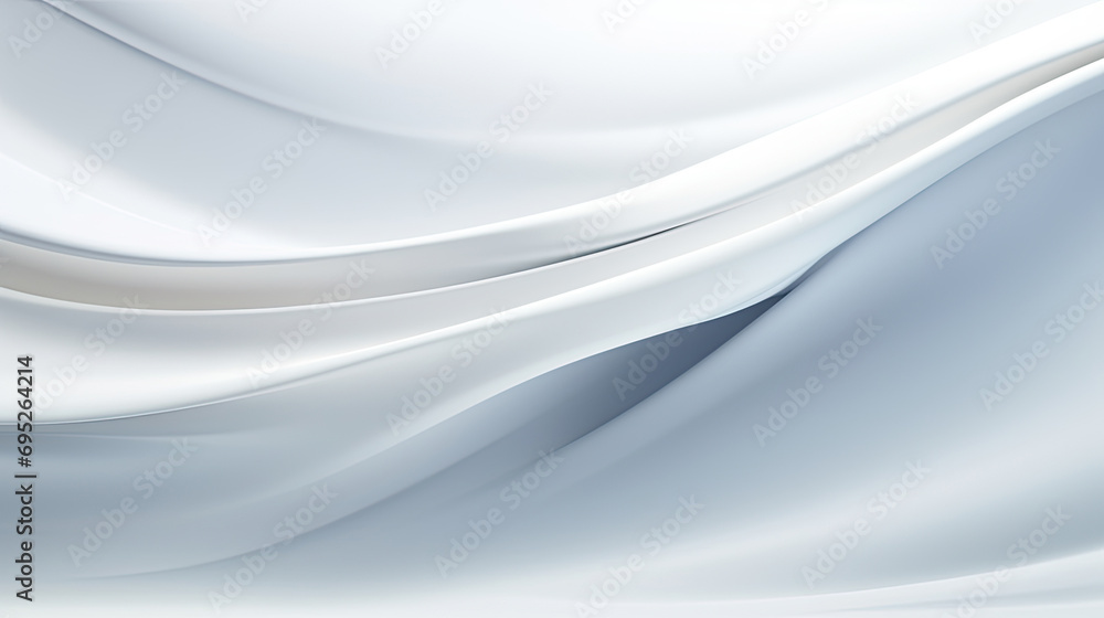 abstract wavy flowing background, minimal abstract white background with smooth curve, flowing satin waves for backdrop design for product or text over backdrop design. abstract wavy flowing background, minimal abstract white background with smooth curve, flowing satin waves for backdrop design for product or text over backdrop design.
