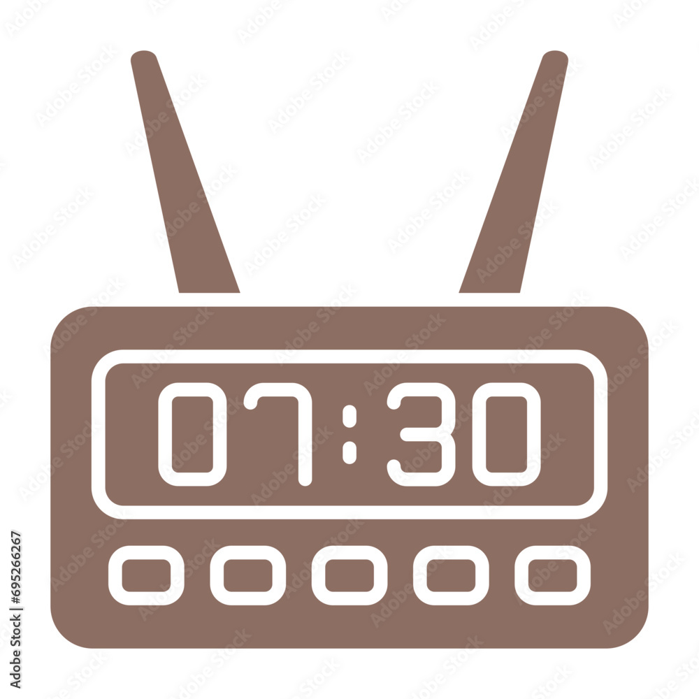 Smart Clock Icon Smart Clock Icon