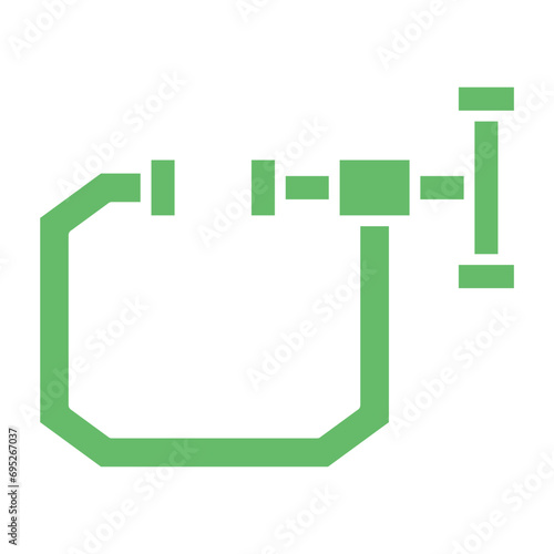 C Clamp Icon