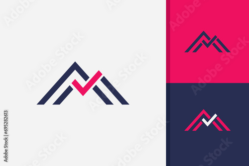 mountain logo design icon vector template
