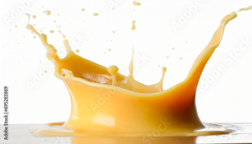 Melted cheese splash