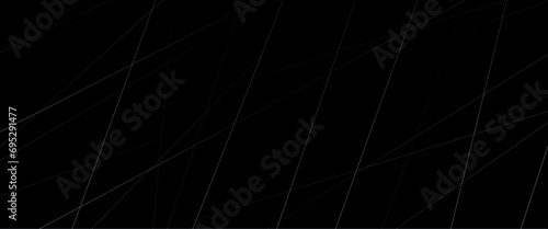 Vector black background with diagonal striped black line design with black with white lines, triangles background modern design and dark background of intersecting lines in gray colors. photo