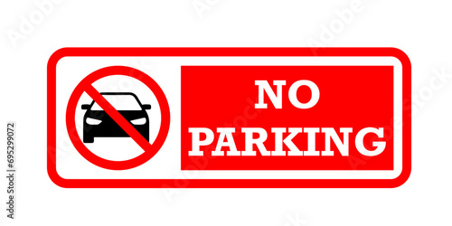 NO PARKING ICON LOGO