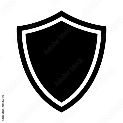 Shield vector icon security protection symbol for graphic design, logo, web site, social media, mobile app, ui illustration