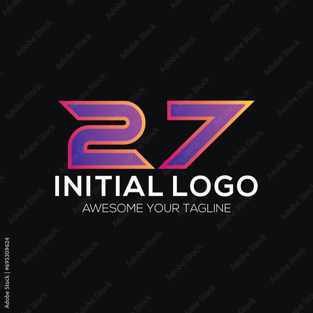symbol logo colorful gradient 