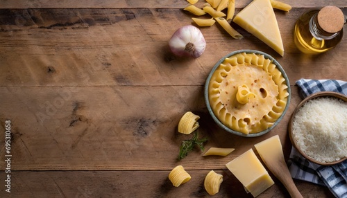 Macaroni and Cheese: Pasta combined with a creamy cheese