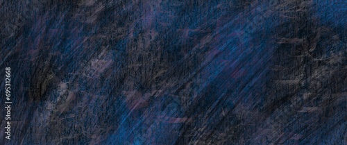 Abstract dark texture in shades of navy blue with purple elements