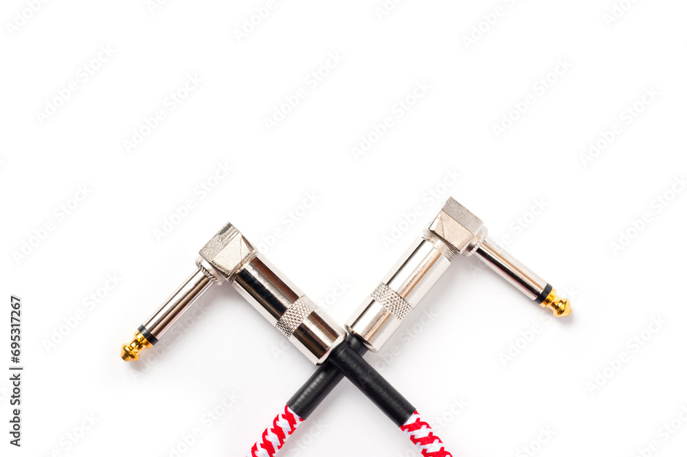 Jack cord for guitar and connection of various musical devices, pedals, amplifier and so on. Jack cord for guitar and connection of various musical devices, pedals, amplifier and so on.