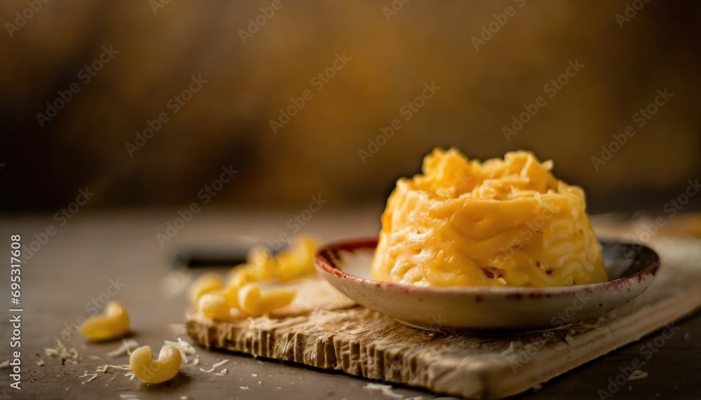 Copy Space image of warm and delicious homemade baked schotel macaroni on a wooden Copy Space image of warm and delicious homemade baked schotel macaroni on a wooden