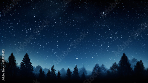 Night sky with stars © Hassan