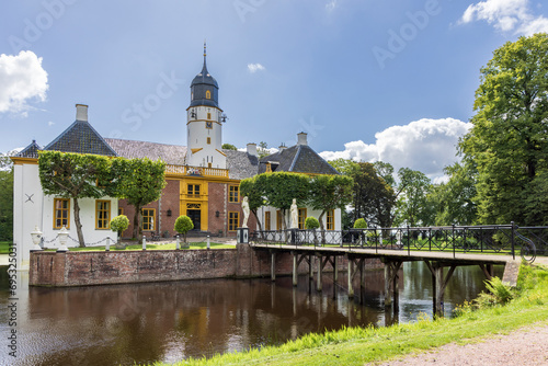 Estate and mansion Fraeylemaborg in Slochteren municipality Midden-Groningen in Groningen province in The Netherlands photo