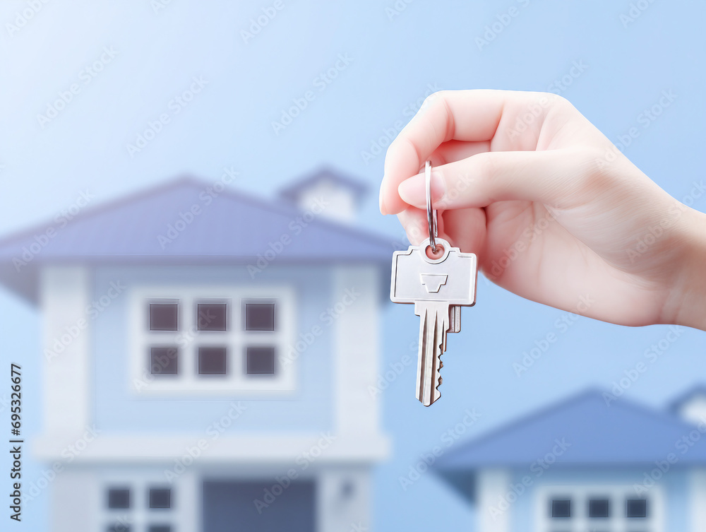 Real estate holding key Real estate holding key