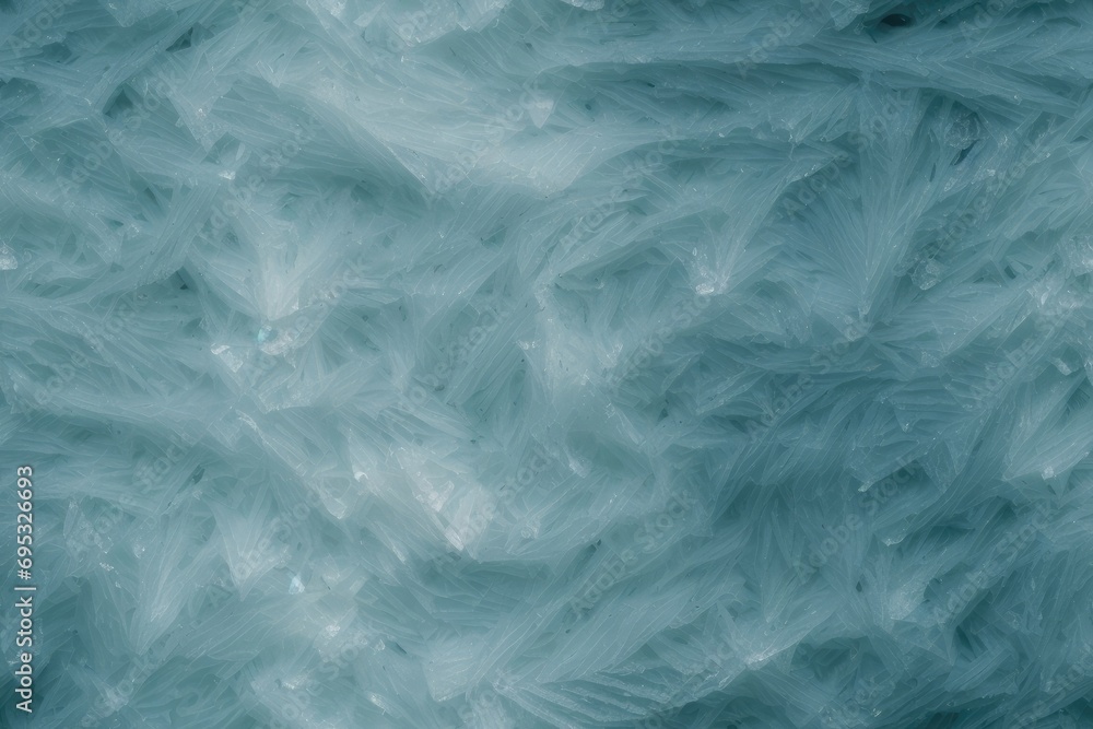 Abstract Patterns in the Heart of Ice Abstract Patterns in the Heart of Ice
