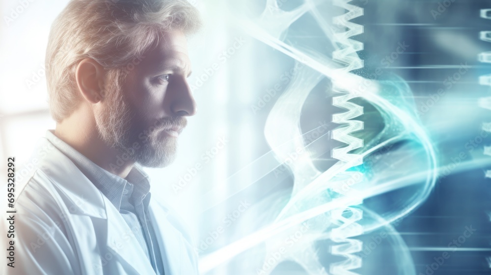 close up doctor analyze DNA, hospital, health, medicine, stethoscope, medic, clinic, physician, professional, care, specialist, healthcare, illness close up doctor analyze DNA, hospital, health, medicine, stethoscope, medic, clinic, physician, professional, care, specialist, healthcare, illness