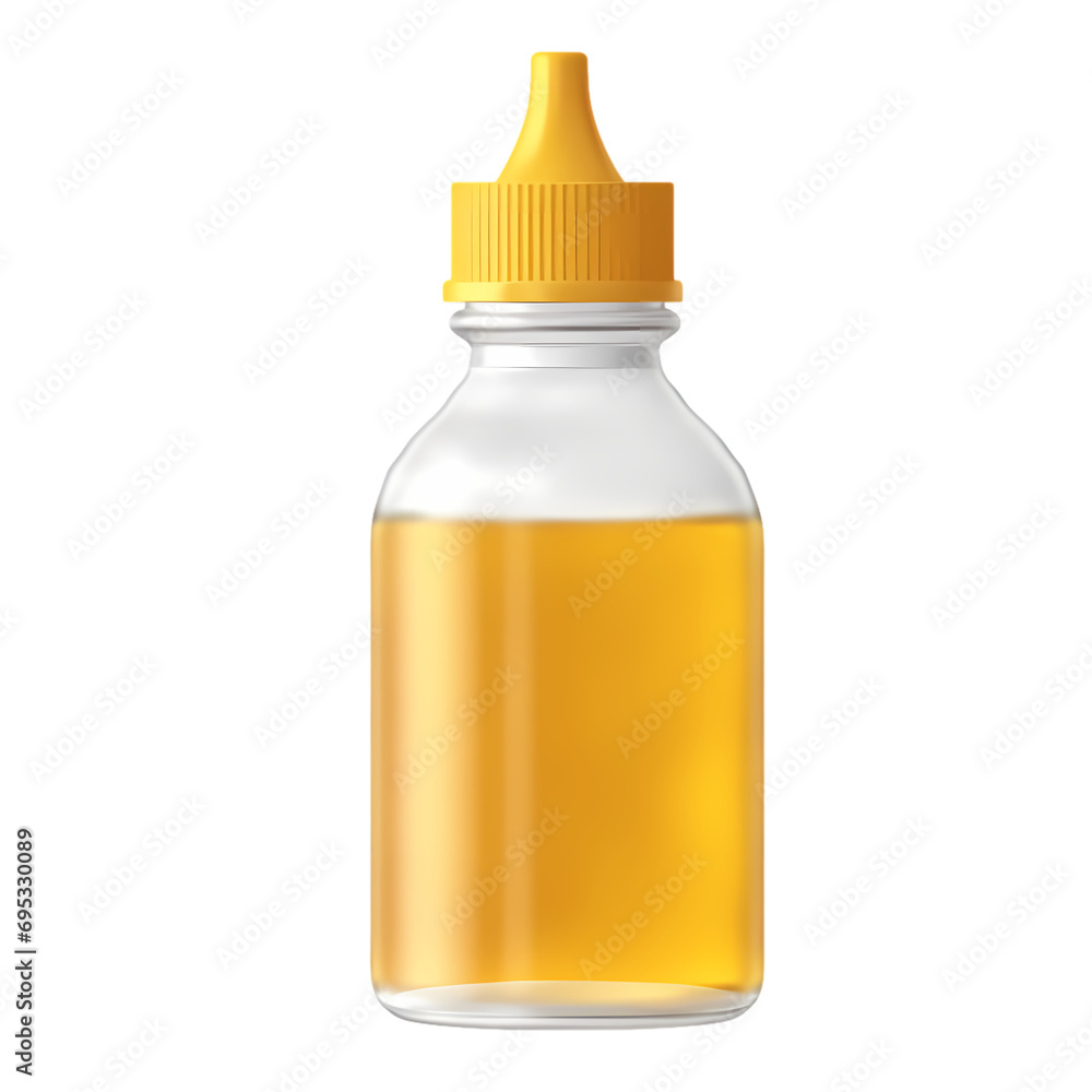 Glue bottle isolated on transparent background Glue bottle isolated on transparent background