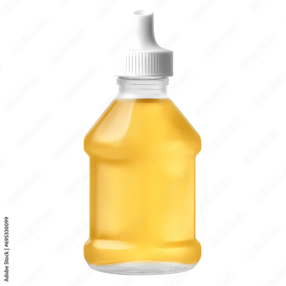 Glue bottle isolated on transparent background Glue bottle isolated on transparent background