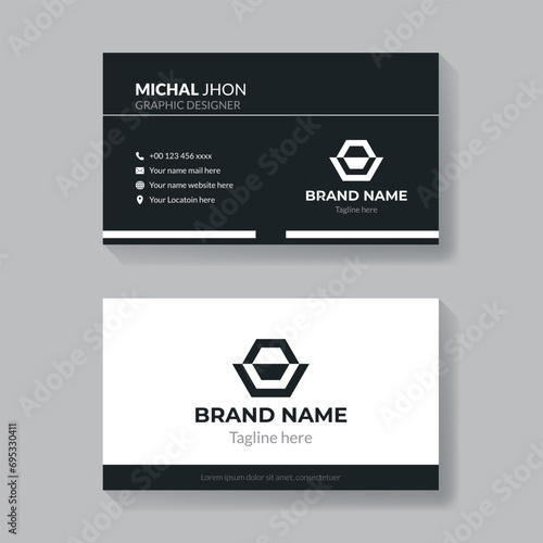 modern professional business card template
