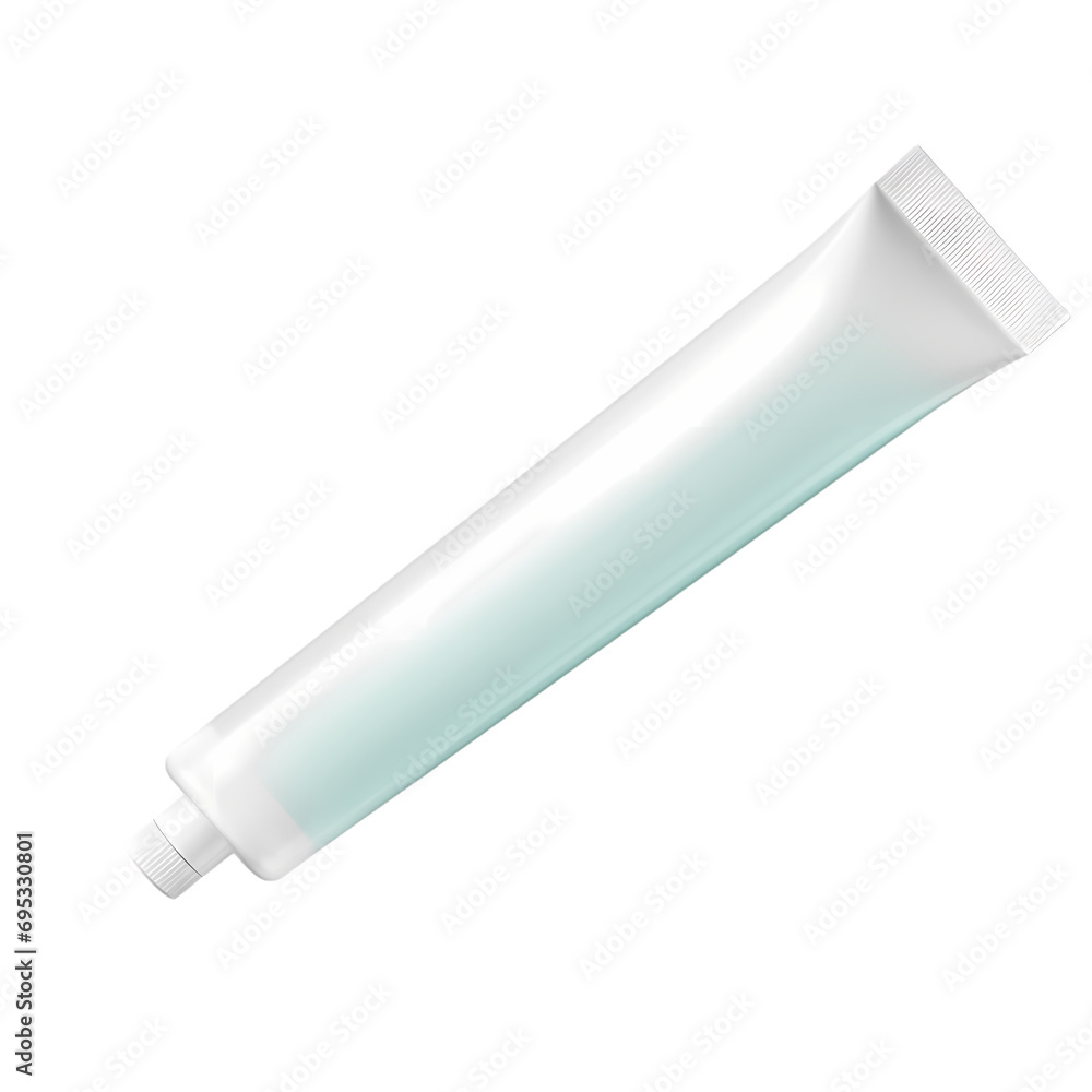 Toothpaste tube isolated on transparent background Toothpaste tube isolated on transparent background