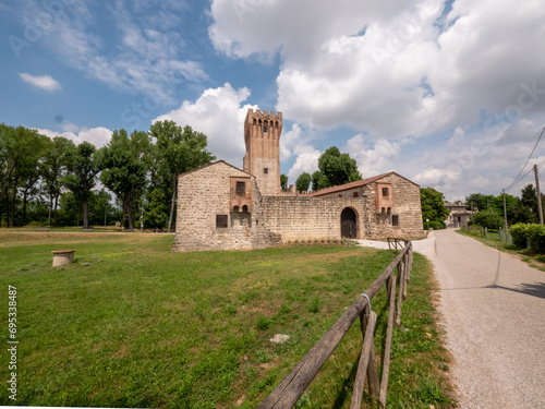 The Castle of San Martino della Vaneza near Padua