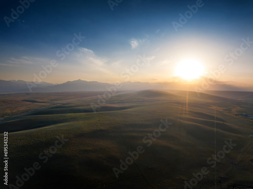 qilian mountains in China