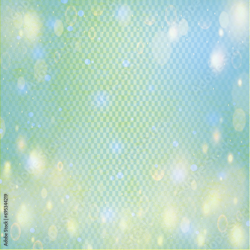 Blue bokeh background for seasonal, holidays, celebrations and all design works