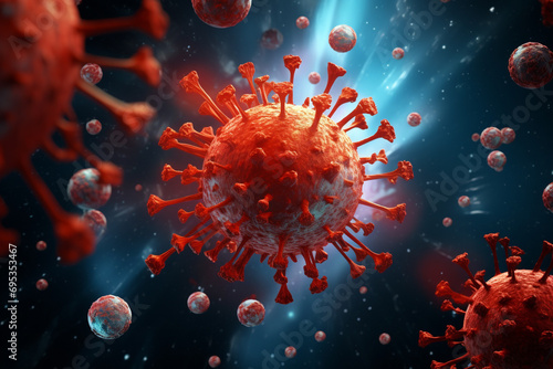 Image of coronavirus disease.