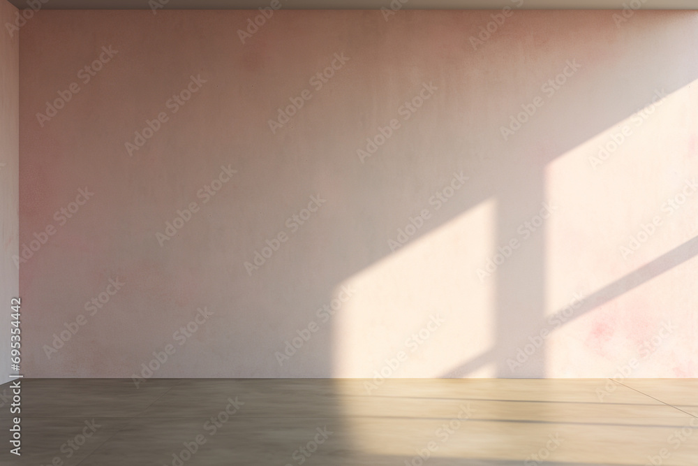 Sunlight shining on house wall Sunlight shining on house wall