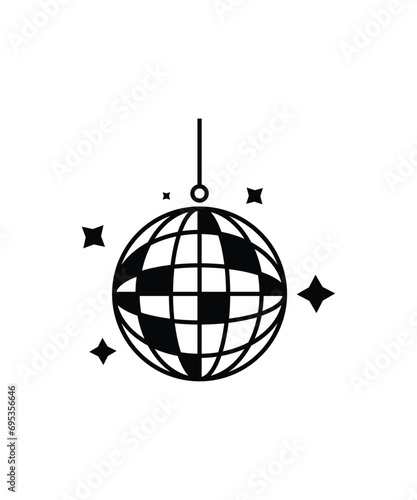 disco light icon, vector best flat icon.