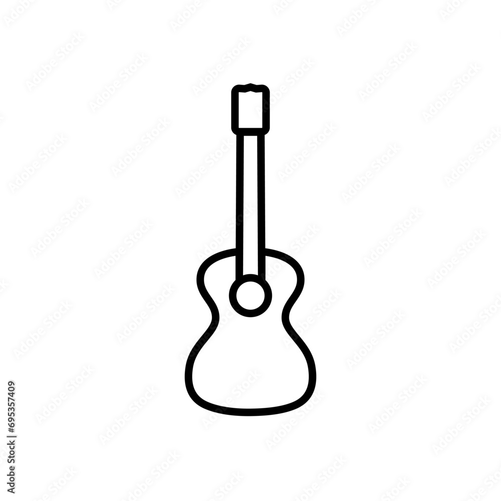 Naklejka premium Guitar icon 