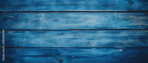 grunge background. Wood texture background. Old painted wood wall. Dark blue background with copy space 