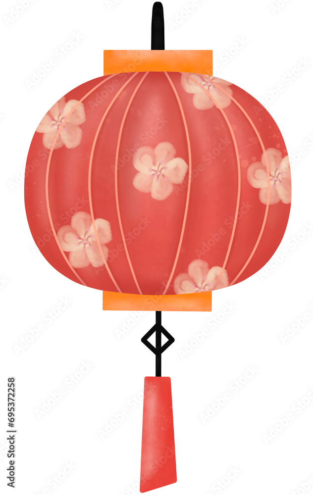 Obraz premium chinese new year lantern