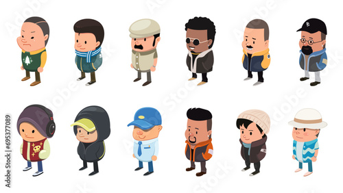 set of people