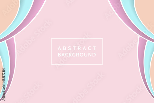 A simple and attractive abstract background with pastel color