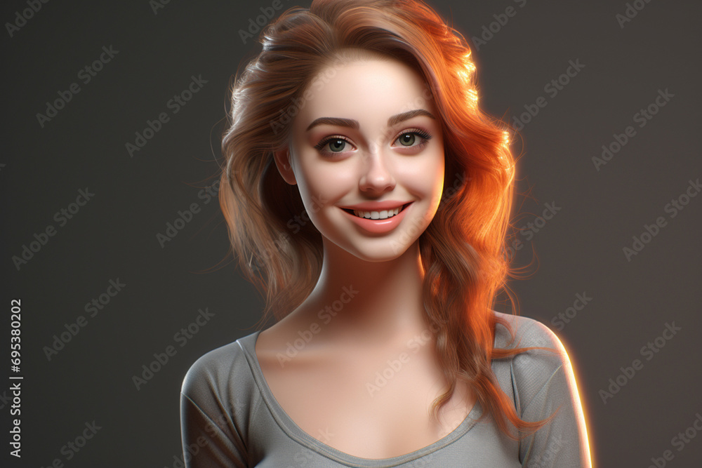 3D realistic animated girl images, crafted with precision and realism through the magic of artificial intelligence. Generative AI. 3D realistic animated girl images, crafted with precision and realism through the magic of artificial intelligence. Generative AI.
