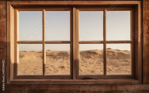 Wooden-Framed Window. © Tayyab Imtiaz