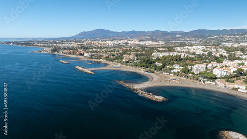 playa de los espigones en nueva Andalucía, Marbella 